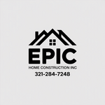 Epic Home Construction Inc Logo - Entry #1249