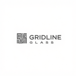 Gridline Glass Logo - Entry #1344