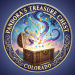 Pandora's Treasure Chest Logo - Entry #135