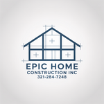 Epic Home Construction Inc Logo - Entry #1431