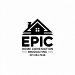 Epic Home Construction Inc Logo - Entry #1252