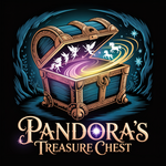 Pandora's Treasure Chest Logo - Entry #33