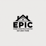Epic Home Construction Inc Logo - Entry #2059
