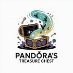 Pandora's Treasure Chest Logo - Entry #128