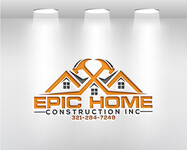 Epic Home Construction Inc Logo - Entry #1190