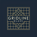 Gridline Glass Logo - Entry #17
