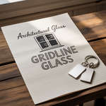 Gridline Glass Logo - Entry #551