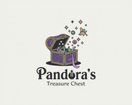 Pandora's Treasure Chest Logo - Entry #17