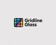 Gridline Glass Logo - Entry #50