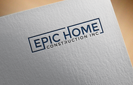 Epic Home Construction Inc Logo - Entry #2083