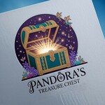 Pandora's Treasure Chest Logo - Entry #523