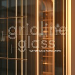 Gridline Glass Logo - Entry #201