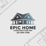 Epic Home Construction Inc Logo - Entry #1448