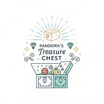 Pandora's Treasure Chest Logo - Entry #619