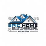 Epic Home Construction Inc Logo - Entry #1015