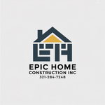 Epic Home Construction Inc Logo - Entry #1364