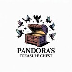 Pandora's Treasure Chest Logo - Entry #124
