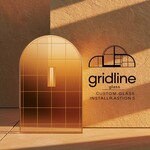 Gridline Glass Logo - Entry #206