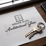 Gridline Glass Logo - Entry #546