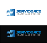 Service ace heating and cooling Logo - Entry #52