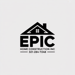 Epic Home Construction Inc Logo - Entry #1253