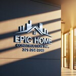Epic Home Construction Inc Logo - Entry #1558