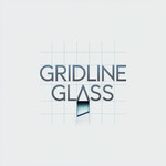 Gridline Glass Logo - Entry #1013