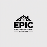 Epic Home Construction Inc Logo - Entry #1245