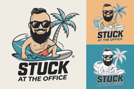 Stuck At The Office Logo - Entry #1211