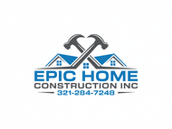 Epic Home Construction Inc Logo - Entry #1286
