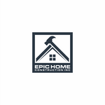 Epic Home Construction Inc Logo - Entry #2103