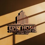 Epic Home Construction Inc Logo - Entry #1684