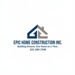 Epic Home Construction Inc Logo - Entry #1748