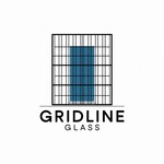 Gridline Glass Logo - Entry #1313