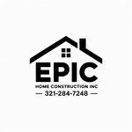Epic Home Construction Inc Logo - Entry #1183