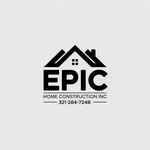 Epic Home Construction Inc Logo - Entry #1310