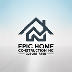 Epic Home Construction Inc Logo - Entry #1338