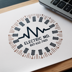 Electric M.D Logo - Entry #2290
