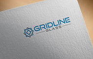 Gridline Glass Logo - Entry #258