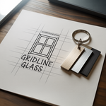 Gridline Glass Logo - Entry #500