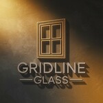 Gridline Glass Logo - Entry #815