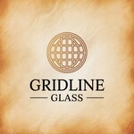 Gridline Glass Logo - Entry #1294