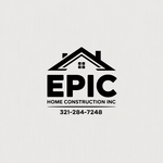 Epic Home Construction Inc Logo - Entry #1434