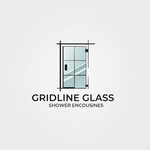 Gridline Glass Logo - Entry #68