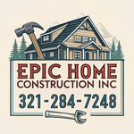 Epic Home Construction Inc Logo - Entry #1986