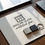 Gridline Glass Logo - Entry #513