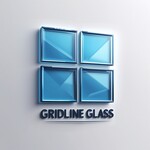 Gridline Glass Logo - Entry #1074