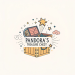 Pandora's Treasure Chest Logo - Entry #608
