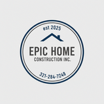 Epic Home Construction Inc Logo - Entry #1151