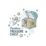 Pandora's Treasure Chest Logo - Entry #590